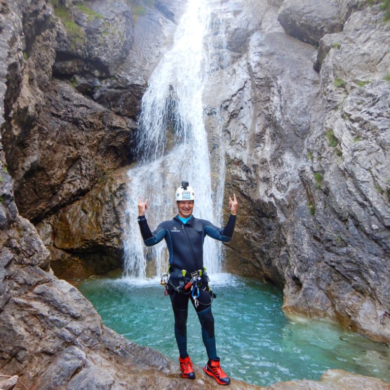 Canyoning Roßgumpenbach Lechtal