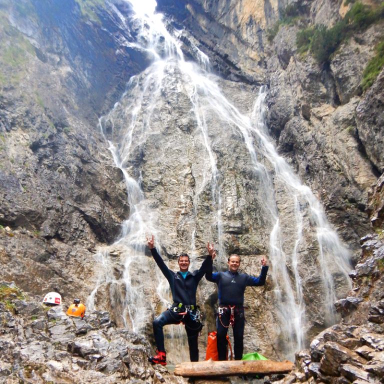 Canyoning Roßgumpenbach Lechtal