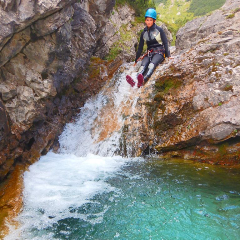 Canyoning Roßgumpenbach Lechtal