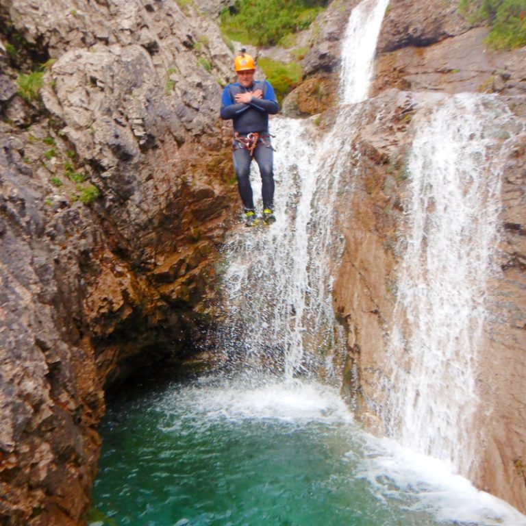 Canyoning Roßgumpenbach Lechtal