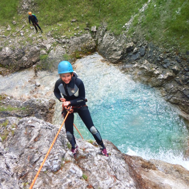 Canyoning Roßgumpenbach Lechtal