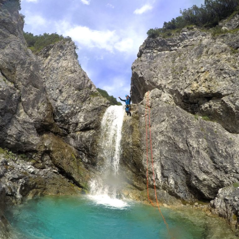 Canyoning Rossgumpenbach Lechtal