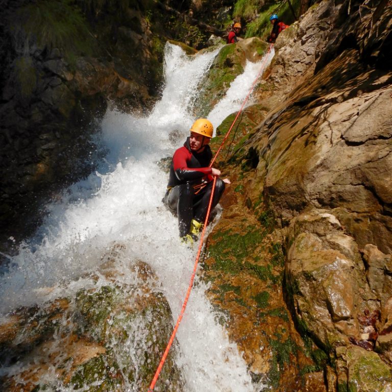 Canyoning Sababach Tirol