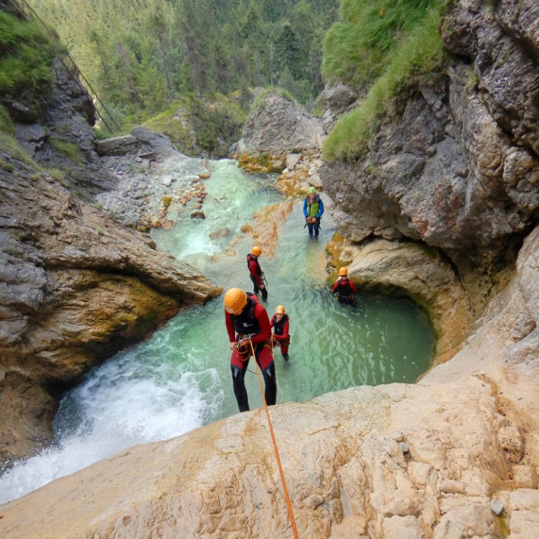 Canyoning Sababach Tirol
