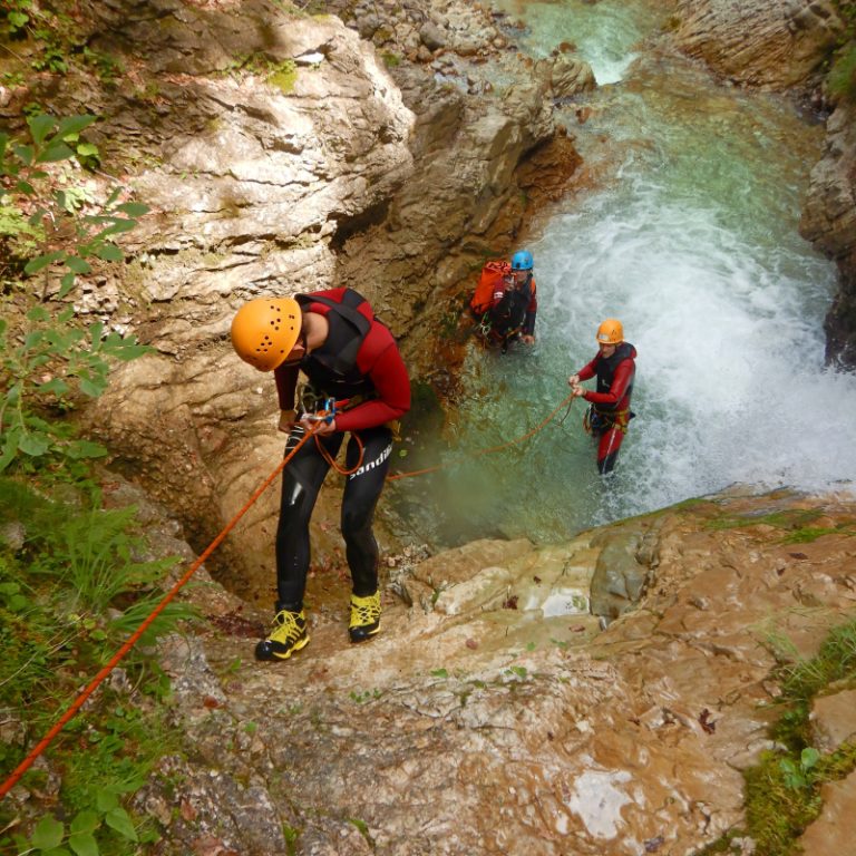 Canyoning Sababach Tirol