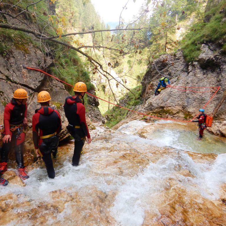 Canyoning Sababach Tirol
