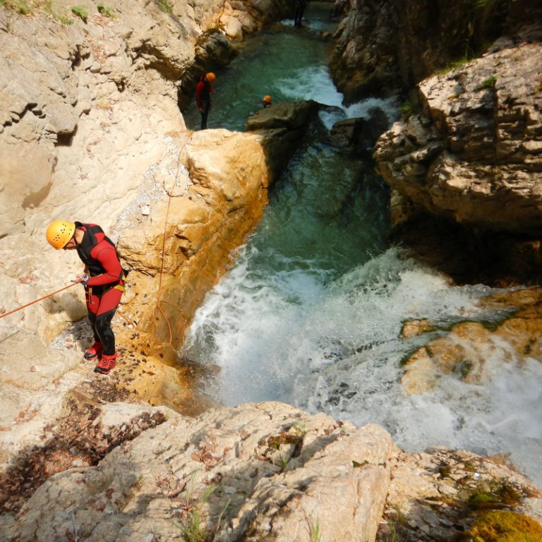 Canyoning Sababach Tirol
