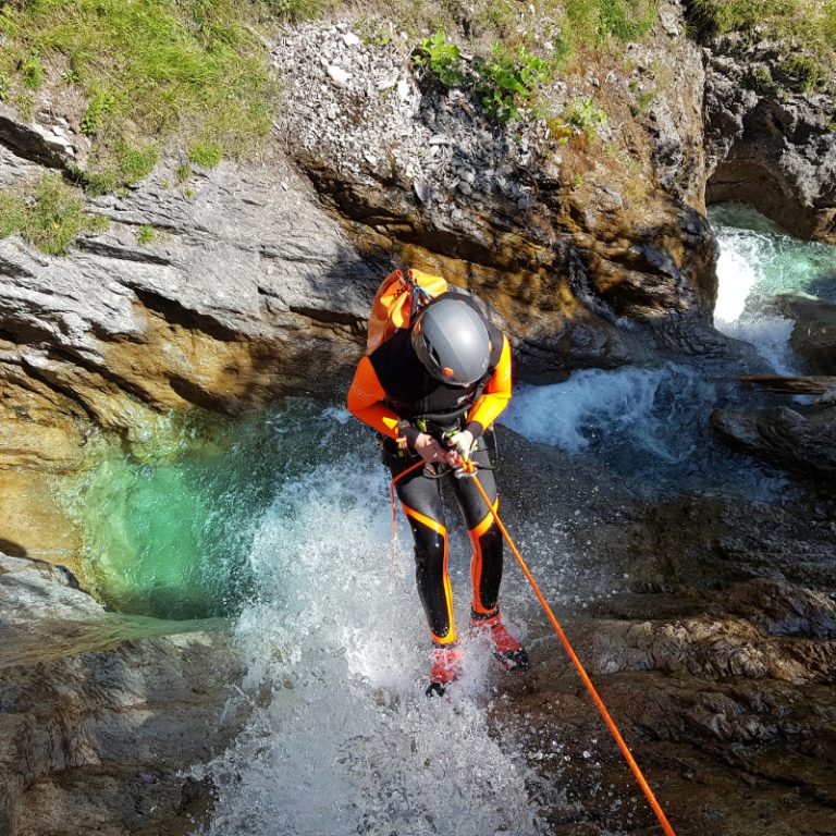 Wiesbach Canyoning Lechtal