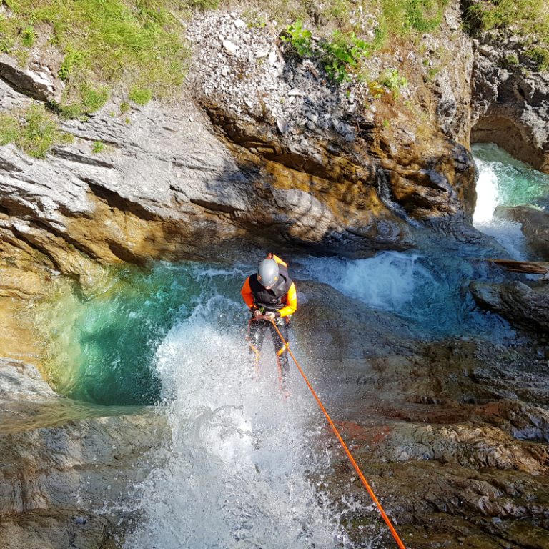 Wiesbach Canyoning Lechtal