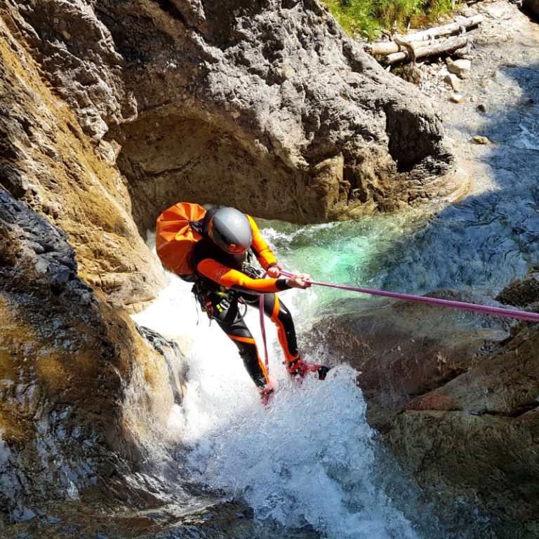 Wiesbach Canyoning Lechtal