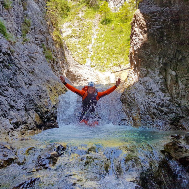 Wiesbach Canyoning Lechtal