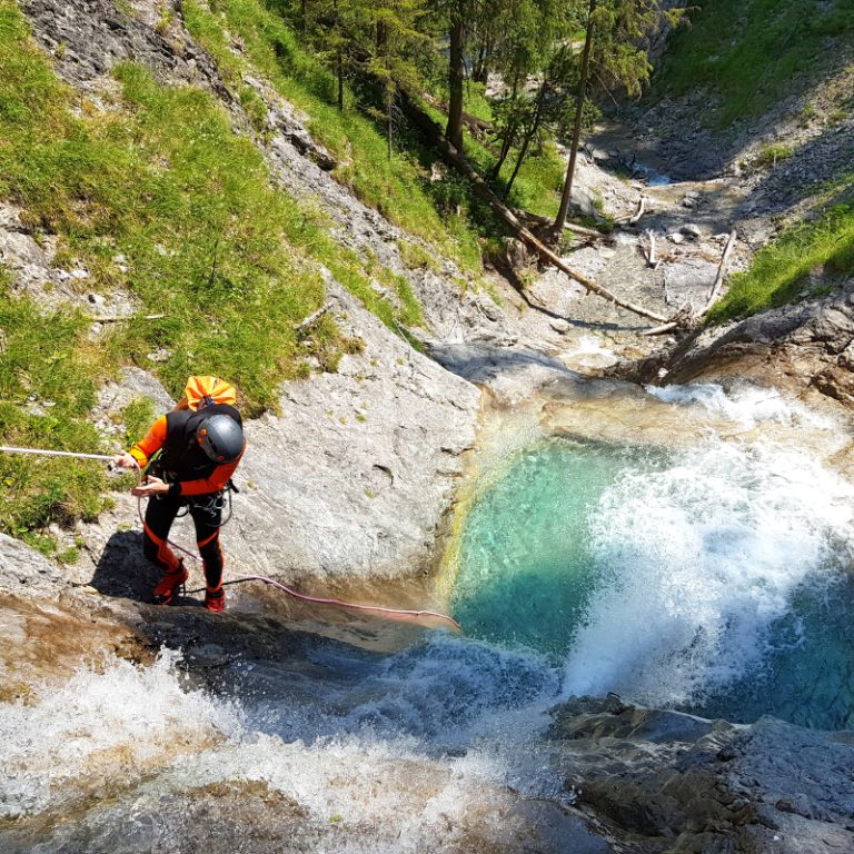 Wiesbach Canyoning Lechtal