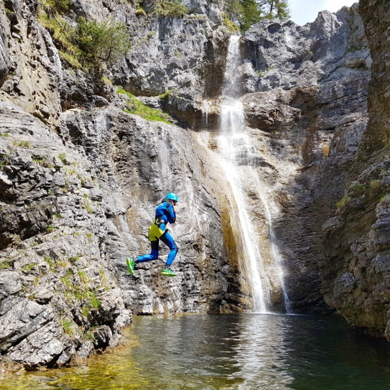 Stuibenfälle Canyoning Tour Tirol