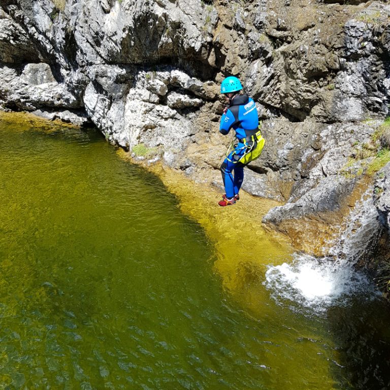 Stuibenfälle Canyoning Tour Tirol