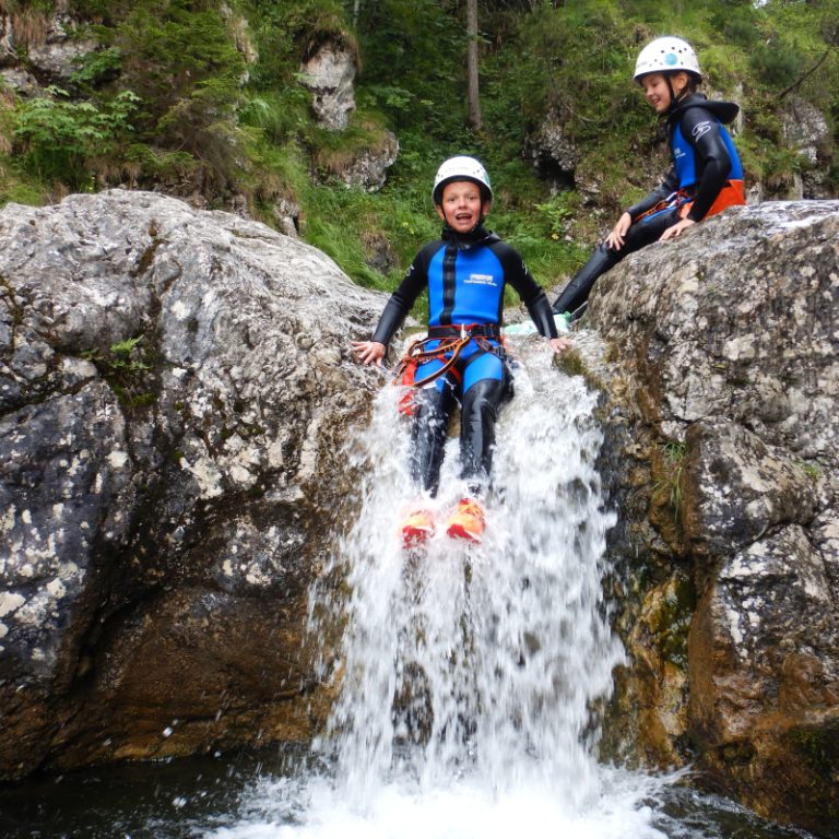 Stuibenfälle Canyoning Tour Tirol