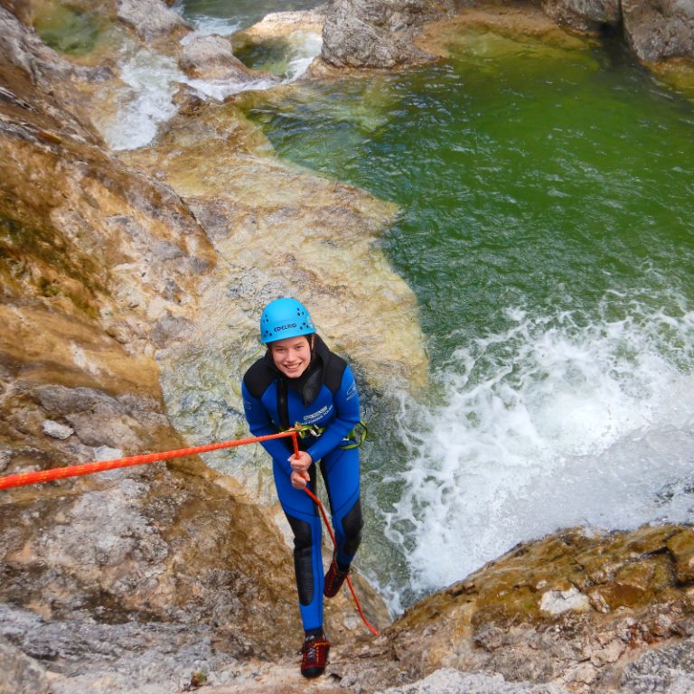 Stuibenfälle Canyoning Tour Tirol