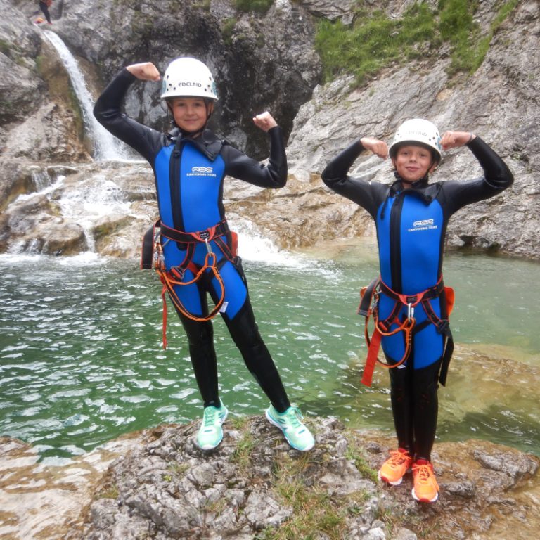 Stuibenfälle Canyoning Tour Tirol