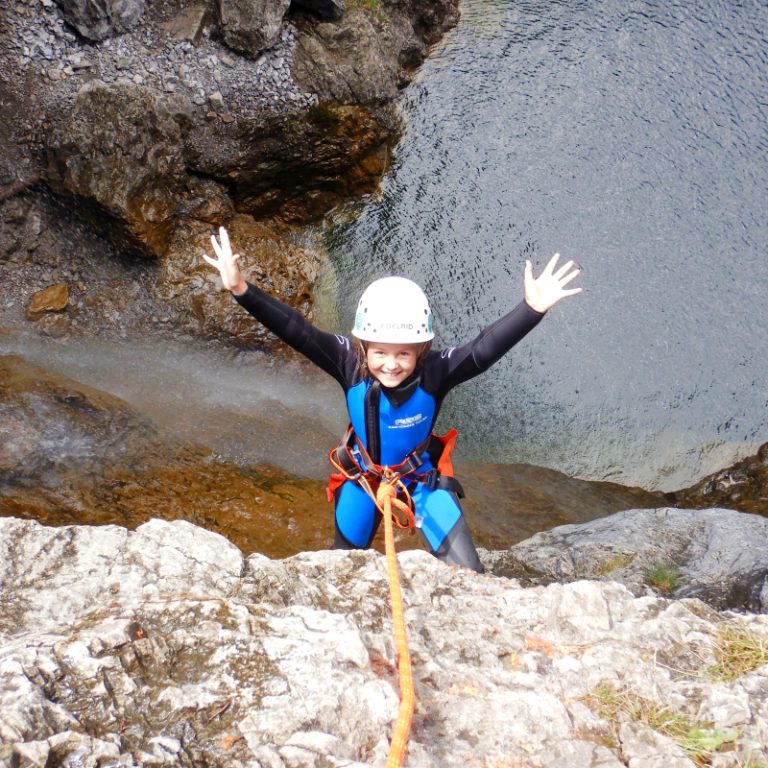 Stuibenfälle Canyoning Tour Tirol