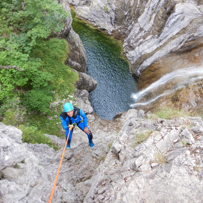 Stuibenfälle Canyoning Tour Tirol