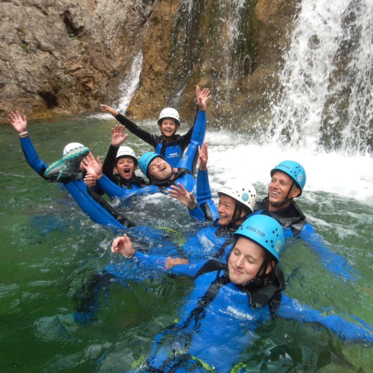 Stuibenfälle Canyoning Tour Tirol