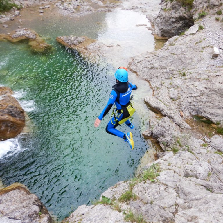 Stuibenfälle Canyoning Tour Tirol