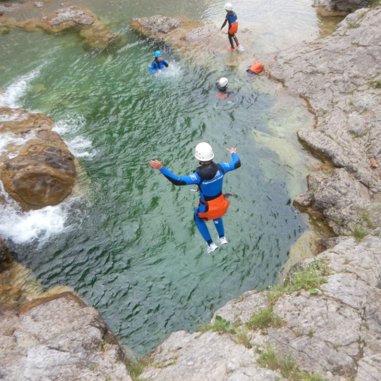 Stuibenfälle Canyoning Tour Tirol