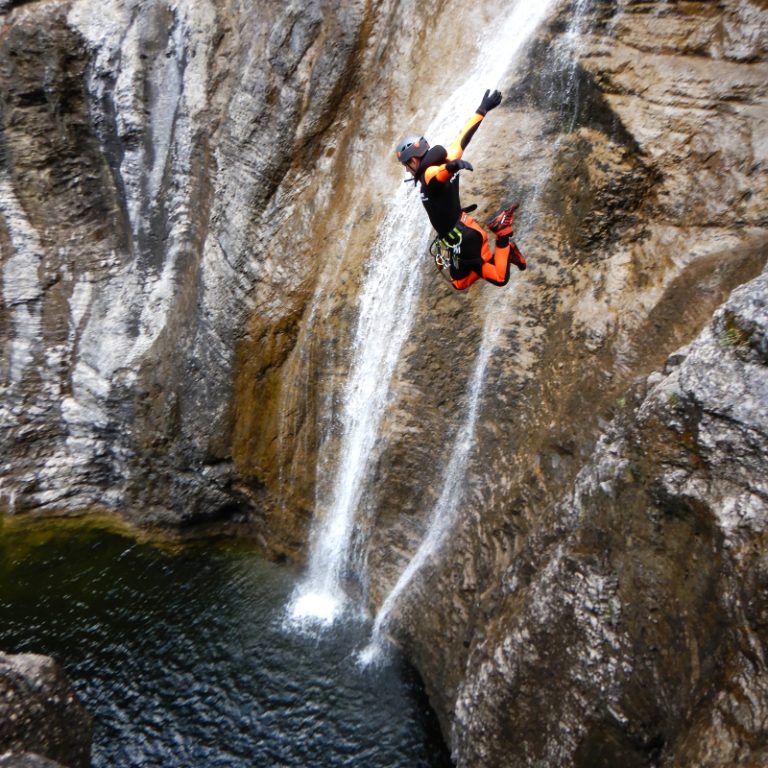 Stuibenfälle Canyoning Tour Tirol