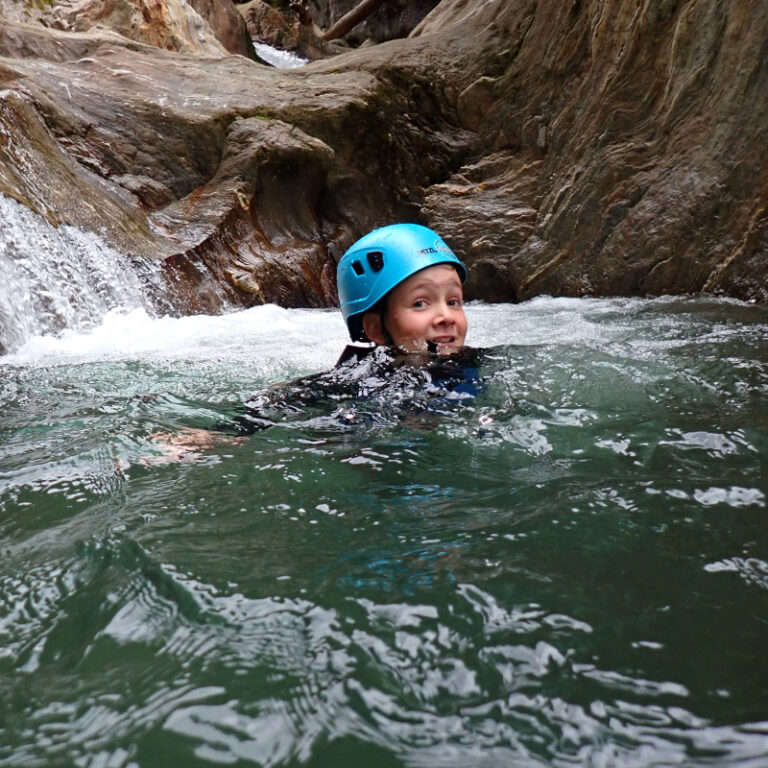 Canyoning Wöllaschlucht – Familientour (Level 1)