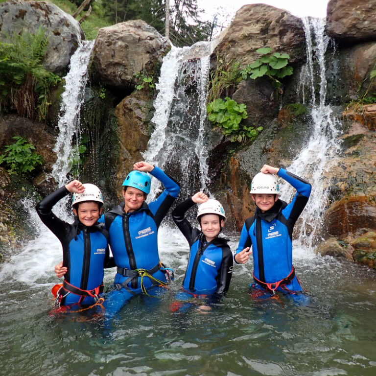 Canyoning Wöllaschlucht – Familientour (Level 1)
