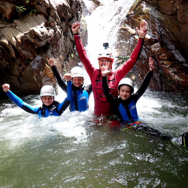 Canyoning Wöllaschlucht – Familientour (Level 1)